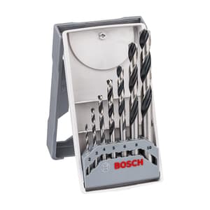 Bosch 7 Pcs PointTeQ Mini-X-Line HSS Twist Drill Bit Set, 2 608 577 347
