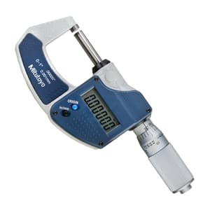 Mitutoyo 1 inch / 25.4 mm Digital Micrometer With Friction Thimble, 293-832-30