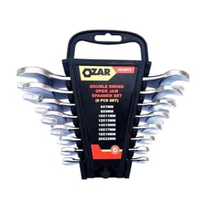 Ozar Double Ended Open Jaw Spanner (Set of 10 Pcs), ASJ-8874