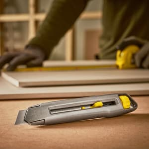 Stanley 18 mm Interlock Snap Off Blade Knife, 0-10-018