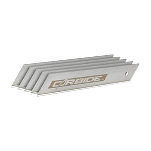 Stanley 25 mm Carbide Snap Off Blades (Pack Of 5 Pcs), STHT0-11825