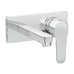 Kohler July Single Control Wall Mount Basin / Lavatory Faucet Trim In Polished Chrome Finish, K-5680IN-4ND-CP