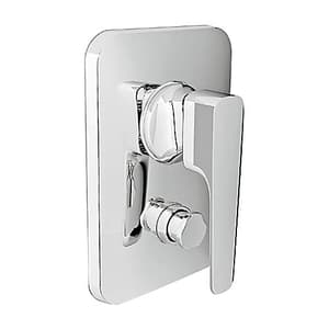 Kohler Aleo+ 40 mm Recessed Bath & Shower Trim With Diverter In Polished Chrome Finish, K-72328IN-4FP-CP