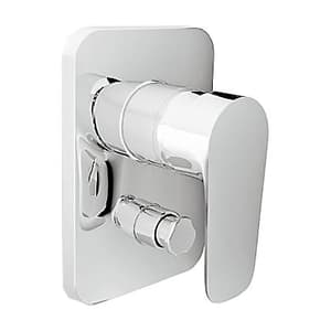 Kohler Aleo 40 mm Recessed Bath & Shower Trim In Polished Chrome Finish, K-72290IN-4FP-CP