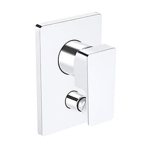 Kohler Hone Recessed Bath & Shower Trim With Diverter In Polished Chrome Finish, K-22541IN-4FP-CP