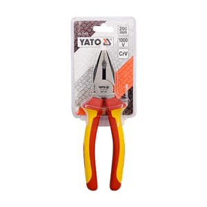 Yato 8 inch / 200 mm Insulated Combination Pliers (VDE), YT-21153