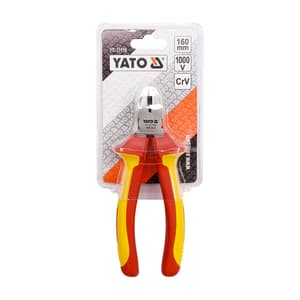 Yato 6 inch / 160 mm Insulated Side Cutting Pliers (VDE), YT-21158