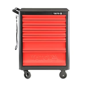Yato 7 Drawers Roller Cabinet with Tools (141 Pcs), YT-55291