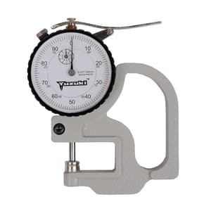 Yuzuki 0.01 x 10 mm Dial Thickness Gauge, TG0110