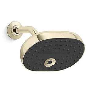 Kohler Statement Multi-Function Shower Head In French Gold Finish, K-26290IN-AF