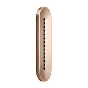 Kohler Statement Oblong Vichy Water Tile / Body Shower In Rose Gold Finish, K-26300IN-RGD
