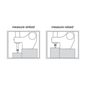 Insize 0 - 12.7 mm / 0.5 inch Digital Height Gauge, 2146-41A