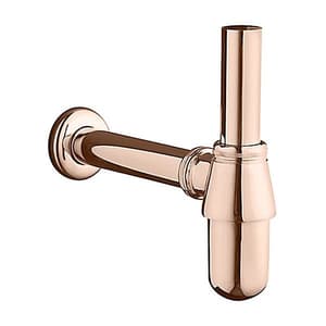 Kohler Complementary 350 mm Bottle Trap Without Drain In Rose Gold Finish, K-75823IN-RGD