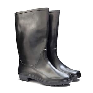 Hillson 101 Black Dual Density PVC Safety Gumboots