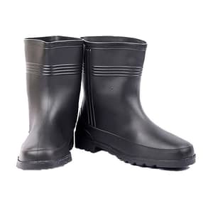 Hillson Hitter Black Dual Density PVC Safety Gumboots