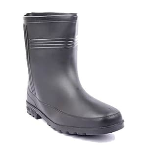 Hillson Hitter Black Dual Density PVC Safety Gumboots