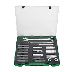Toptul 20 Pcs Universal Shock Absorber Strut Nut Tool Kit, GZC2008