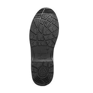 Hillson High Ankle Dual Density PVC Discovery Safety Shoes (Black)