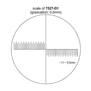 Insize 10X Measuring Magnifier with Illumination, 7527-D1