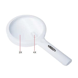 Insize 2X / 4X Magnifier with Illumination, 7529-24