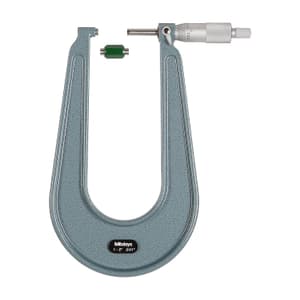 Mitutoyo 1 - 2 inch Sheet Metal Micrometer (Type A), 118-112
