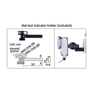 Insize 0 - 600 mm Dial Height Gauge, 1351-600
