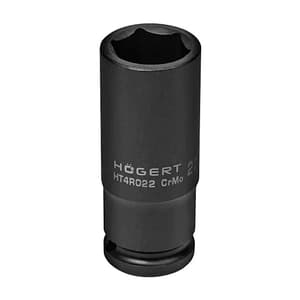 Hogert 22 mm 1/2" Sq. Drive Impact Deep Socket (Long), HT4R022