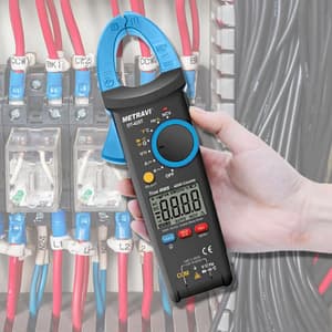 Metravi 3-3/4 Digit / 600A Digital Auto-Ranging TRMS AC/DC Clamp Meter, DT-425T