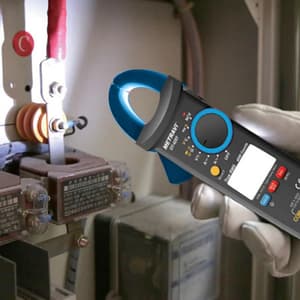Metravi 3-3/4 Digit / 600A Digital Auto-Ranging TRMS AC/DC Clamp Meter, DT-425T