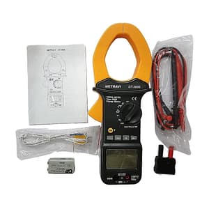 Metravi 3-3/4 Digit / 1200A Digital Auto-Ranging TRMS AC/DC Clamp Meter, DT-3600