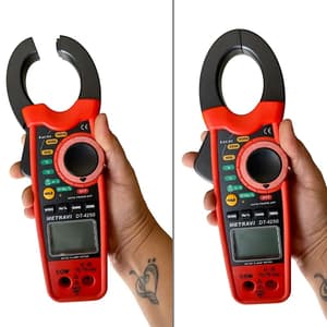 Metravi 3-3/4 Digit / 1000A Digital AC/DC Clamp Meter, DT-4250