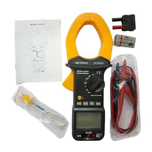 Metravi 3-3/4 Digit / 2000A Digital AC/DC Clamp Meter, DT-8250