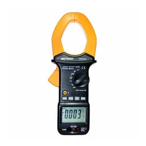 Metravi 3-3/4 Digit / 2000A Digital TRMS AC/DC Clamp Meter, 2003A