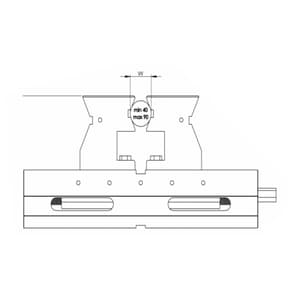 Apex 790 - 150 mm / 6 inch Precision Self Centering High Grip Shaft Vice