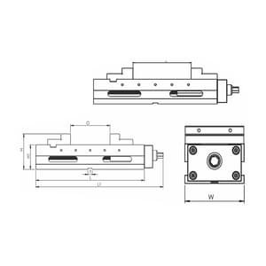 Apex 792 - 150 mm / 6 inch Precision High Grip Machine Vice