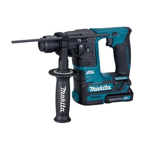 Makita 12V max CXT BL 16 mm (5/8") SDS-PLUS Cordless Rotary Hammer with Charger & 1 Pcs 1.5Ah Batteries, HR166DWYJ