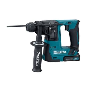 Makita 12V max CXT BL 14 mm (9/16") SDS-PLUS Cordless Rotary Hammer with Charger & 2 Pcs 1.5Ah Batteries, HR140DWYE1