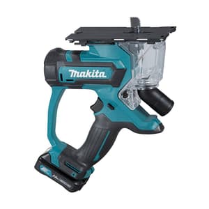 Makita 12V max CXT Li-Ion 6 mm (1/4") Cordless Drywall Saw with Charger & 1 Pcs 1.5Ah Battery, SD100DWYJ