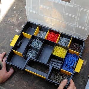 Stanley Organizer Sort Master Junior With 14 Compartments, 1-97-483