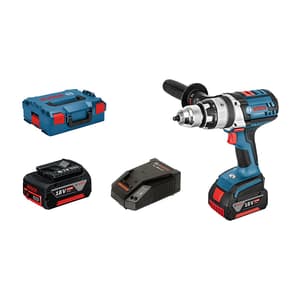 Bosch 18 V Professional Cordless Combi Drill Driver, GSB 18 VE-2-LI