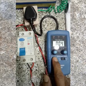 Metravi 500mA Current Rating Digital ELCB Tester, 1810D