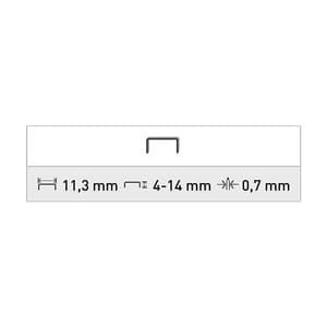 Hogert J-Type Staple Gun For 4 - 14 mm Staples, HT2C002