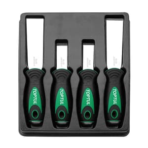 Toptul 4 Pcs Stainless Steel Pinchweld Scraper Set, JGAT0401