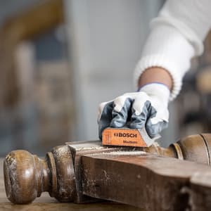 Bosch 69 x 97 x 26 mm Foam Abrasives Expert S471 Standard Sanding Block (Super Fine Grit), 2 608 901 180