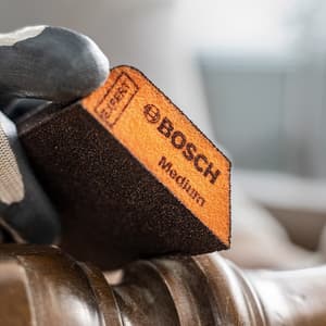 Bosch 69 x 97 x 26 mm Foam Abrasives Expert S471 Standard Sanding Block (Super Fine Grit), 2 608 901 180