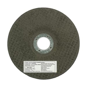 Stanley 125 x 6 x 22.23 mm Metal Grinding Wheel, STA4502A-IN