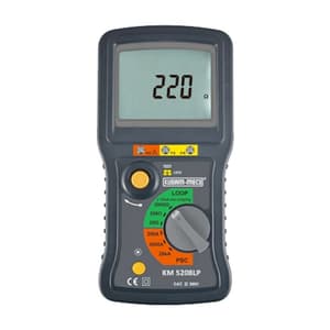 Kusam-Meco 20 - 2000 Ohms Range Loop Impedance Tester, KM 5208LP