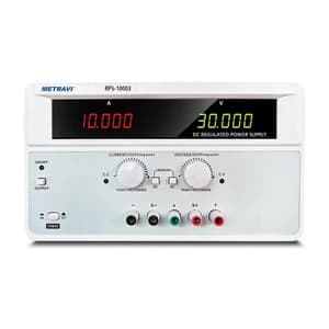Metravi 0 - 100V / 0 - 3A DC Regulated Power Supply (Single Output), RPS-10003