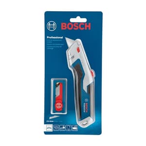 Bosch Professional Knife & 10 Pcs Blades Set, 1 600 A02 7M5