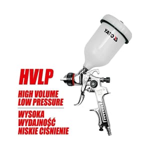 Yato 0.6 Ltr / 1.5mm Spray Gun With Fluid Cup Hvlp, YT-2341